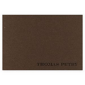 Clarion Stationery - Chocolate Brown